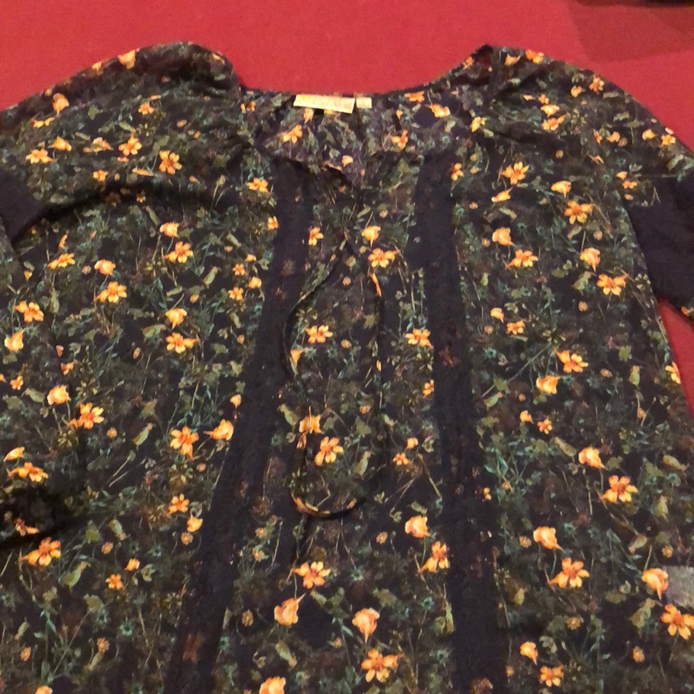 Sheer Vera wang top